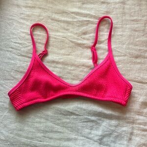 Pink Aerie bikini top